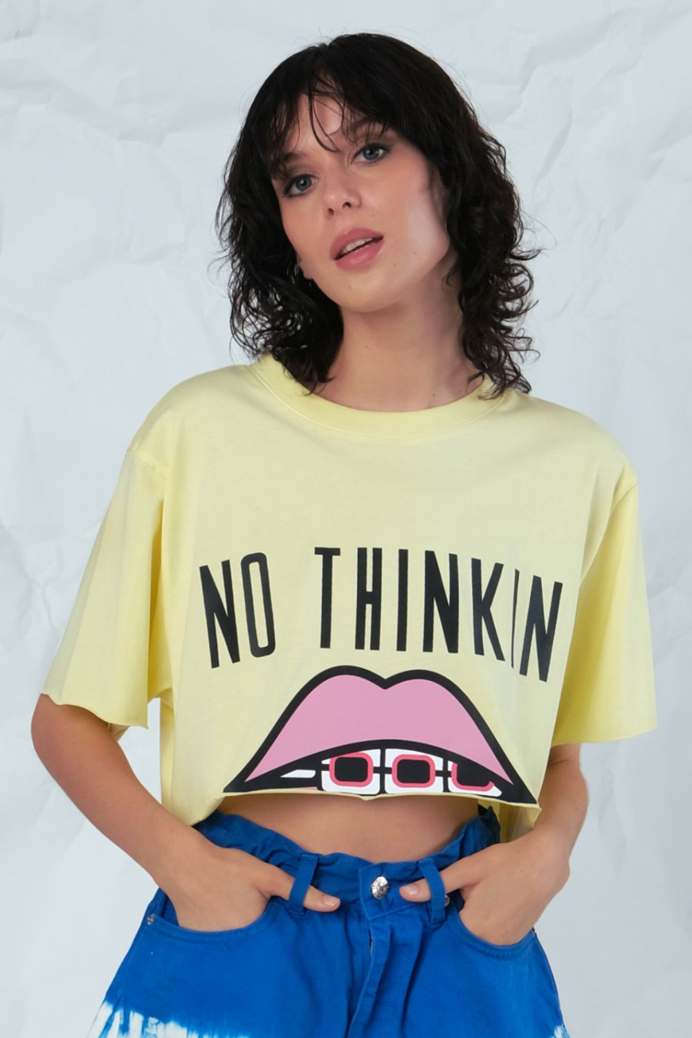 Crop Top The Authentic Yellow