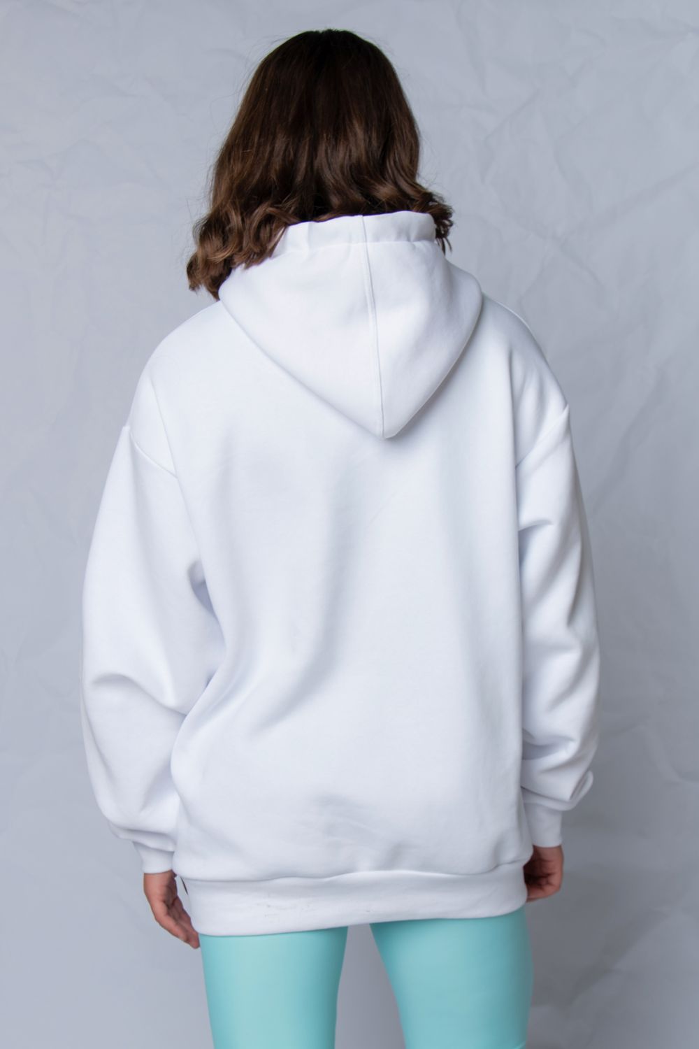 The authentic oversized φούτερ λευκό