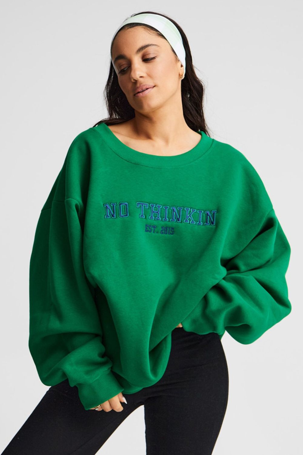 Oversized Sweater Friends Green