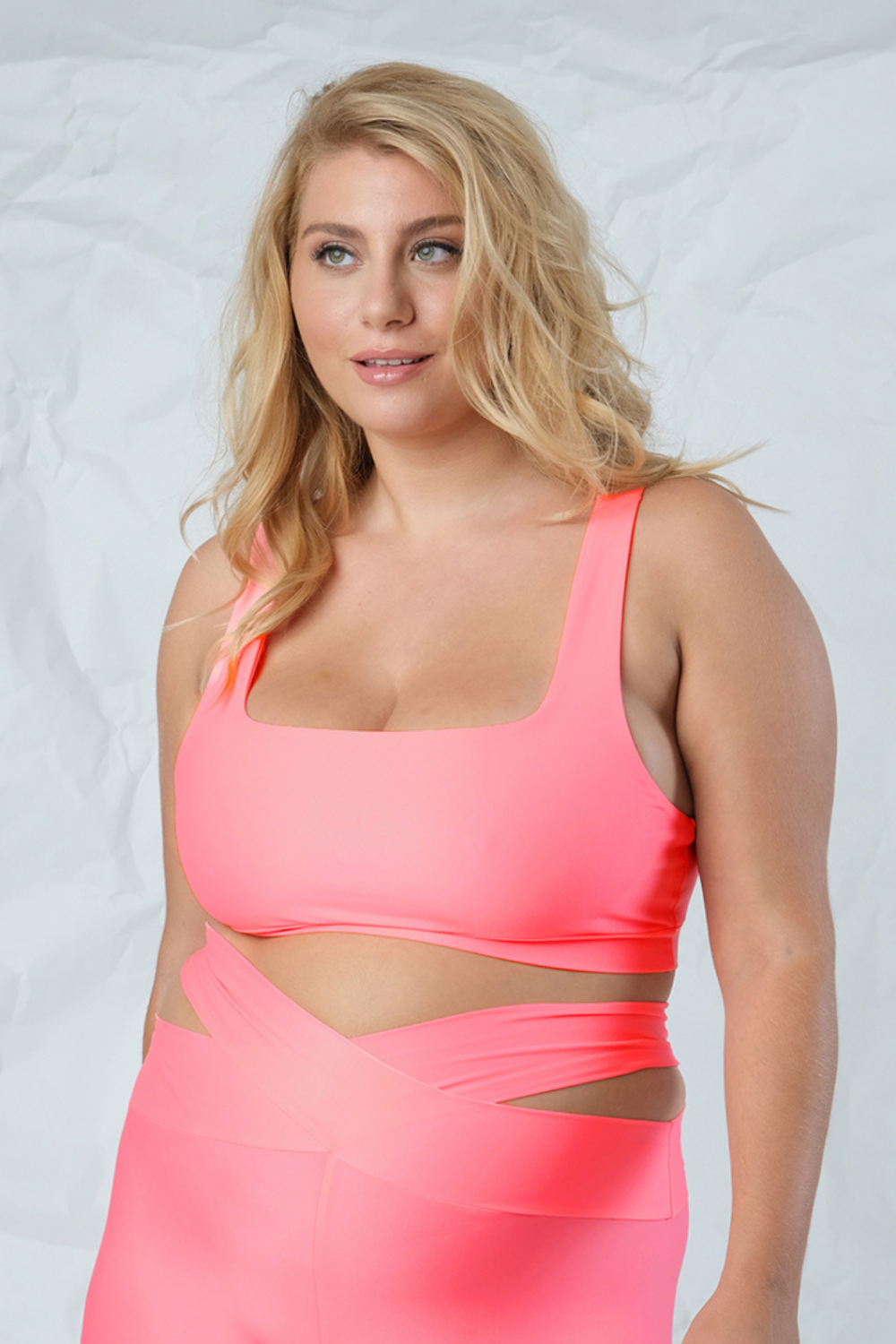 Cut Out Top Sporty Bra Sustainable Ροζ