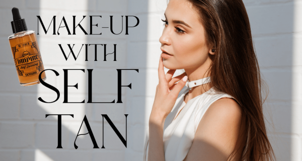 Semi-permanent makeup: do it with self-tan!